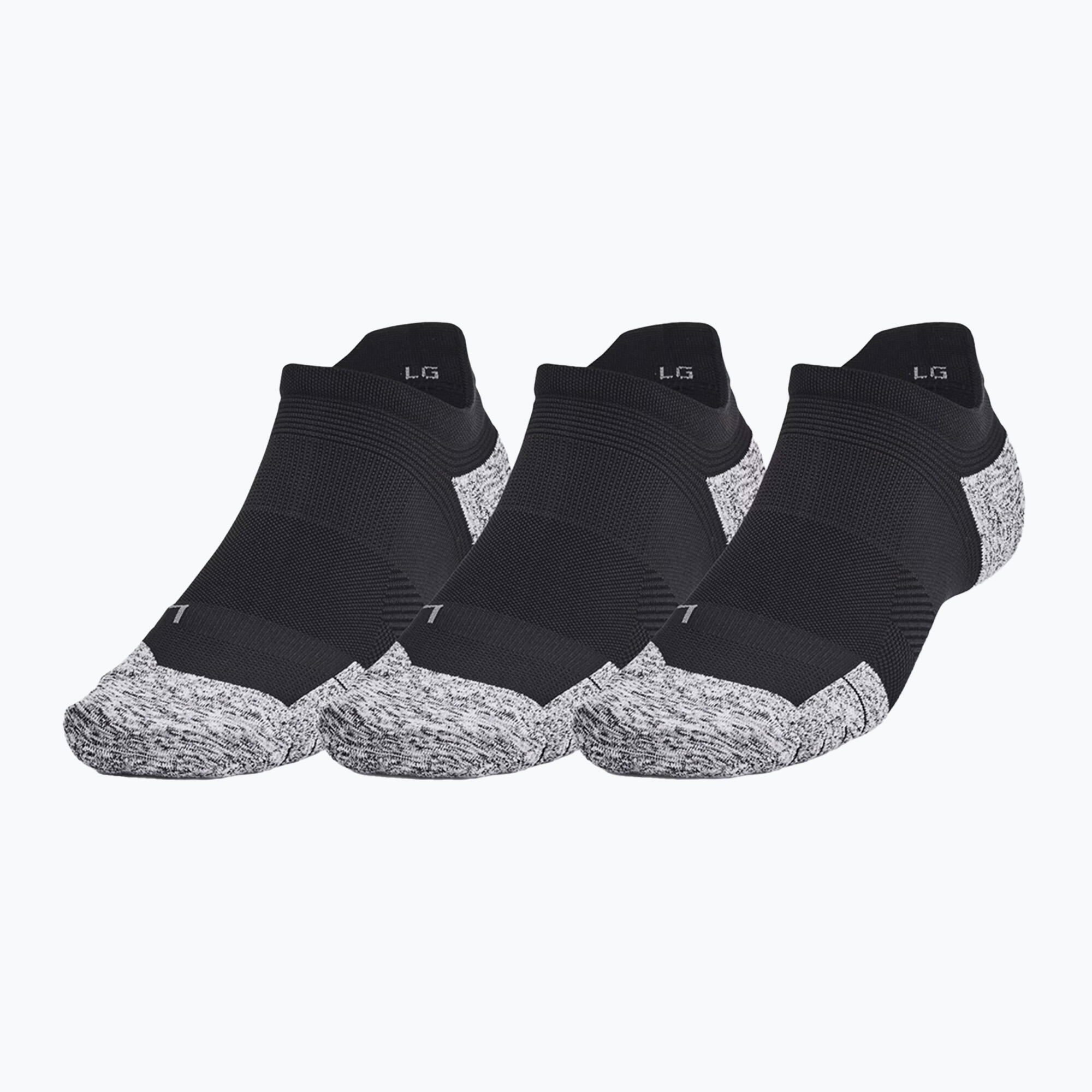 Under Armour Dry Run Cushion No Show hardloopsokken 3 paar 4/4
