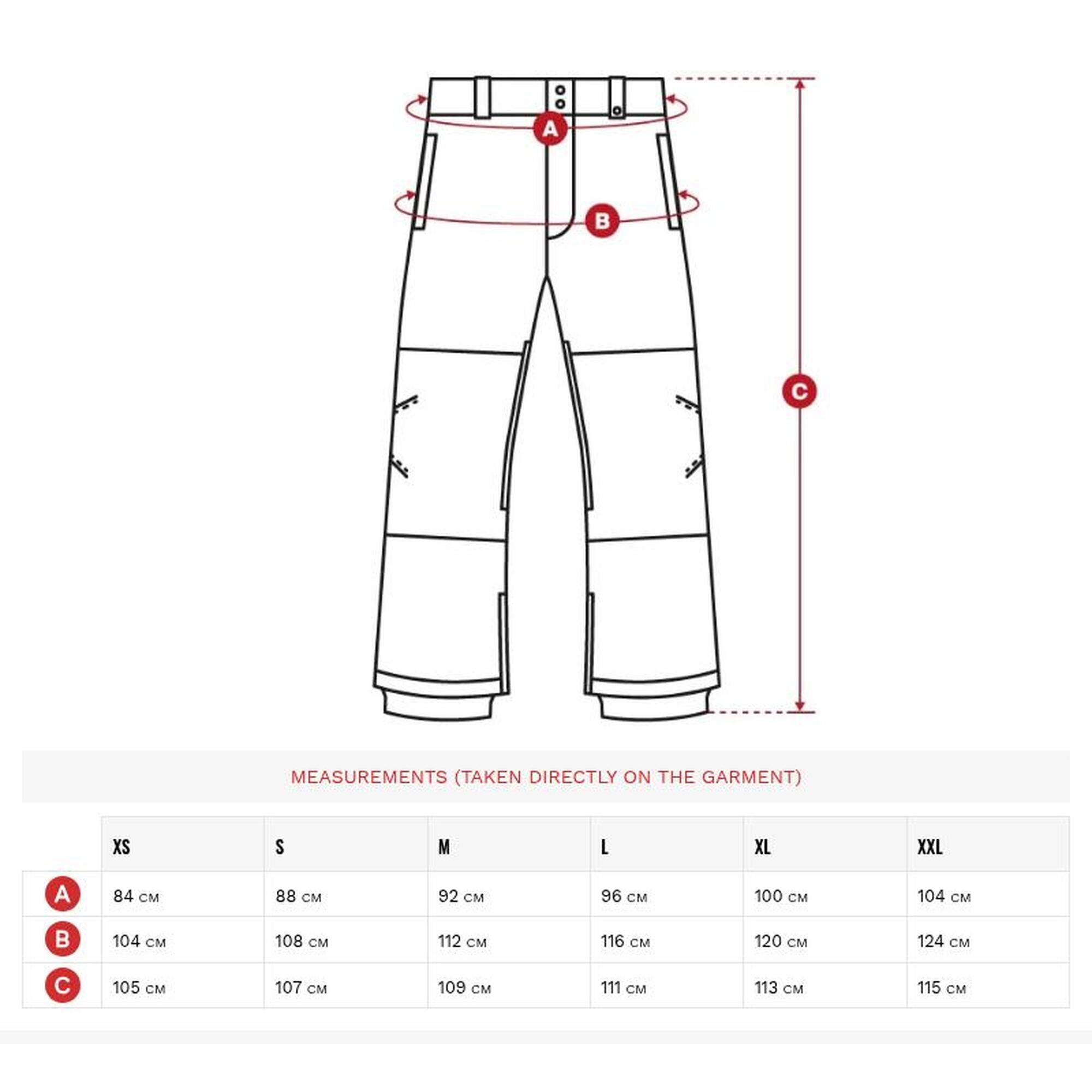 Damen Wintersport snowboardhose für P1-W Sleet Türkis