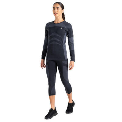Leggings A 3/4 Pannello Donna Dare 2B In The Zone II Fico