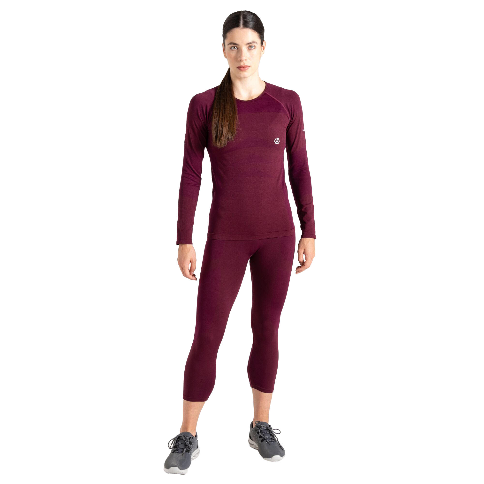 Womens/Ladies In The Zone II Panel 3/4 Leggings (Fig) 4/5