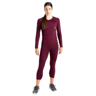 Leggings A 3/4 Pannello Donna Dare 2B In The Zone II Fico