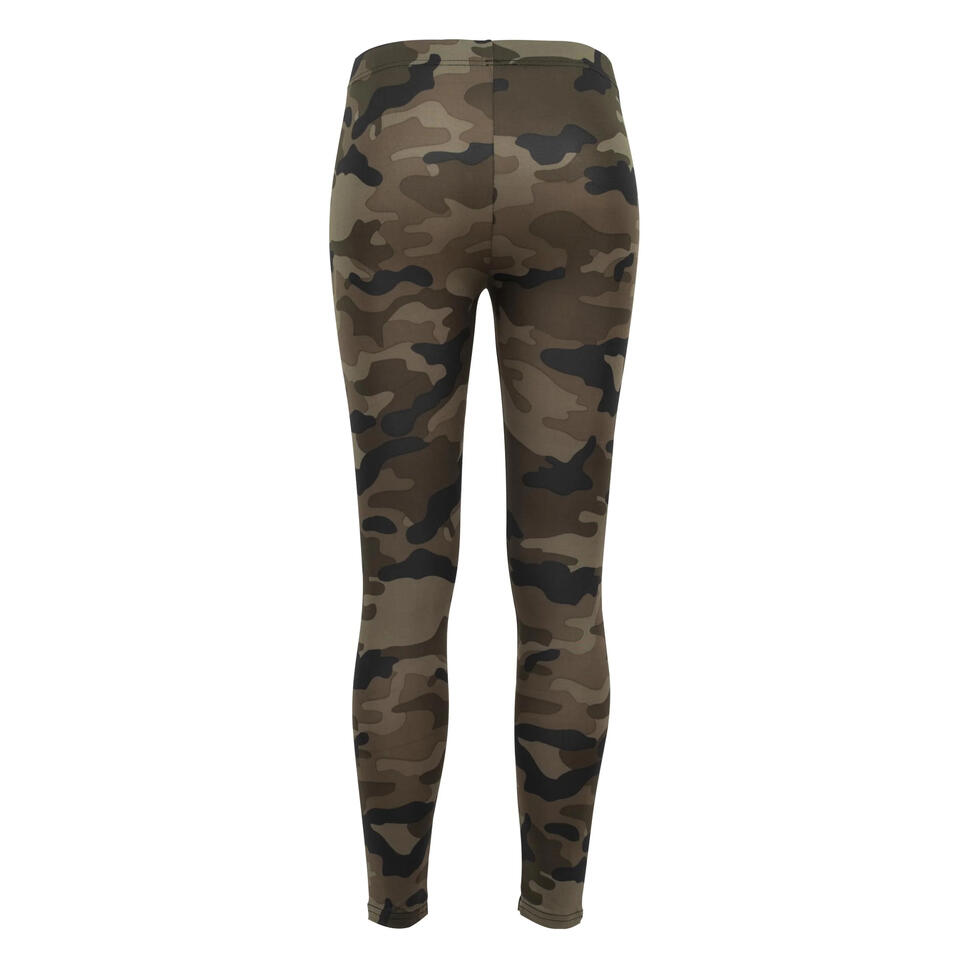 Damskie Legginsy W Kamuflażu