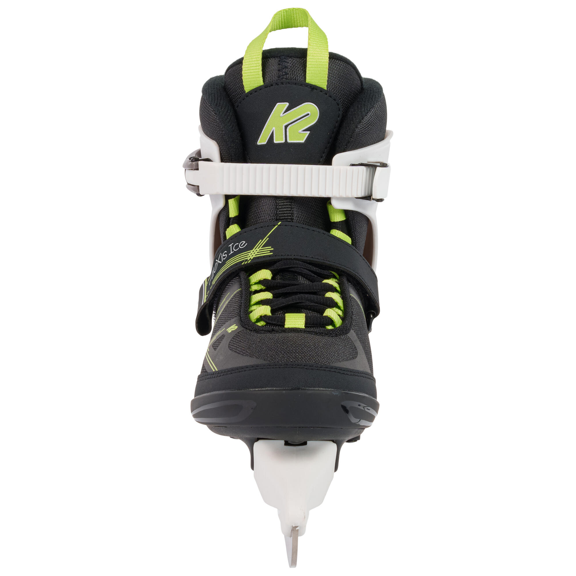 K2 Alexis Ice skates - Black/Green/White - 36.5 3/6