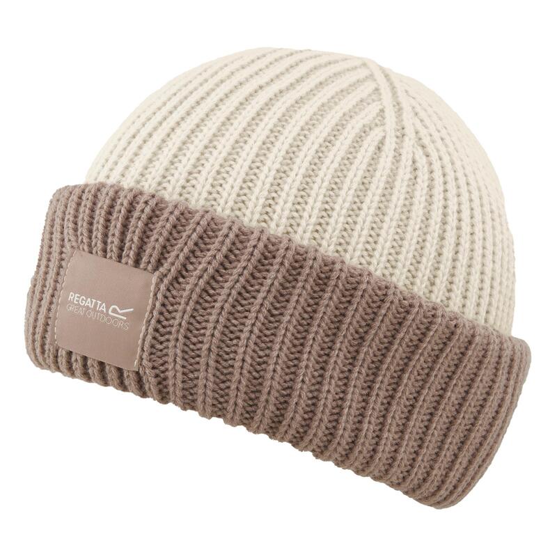 Bonnet CONNORA FISHERMAN Adulte (Vanille Claire / Taupe)