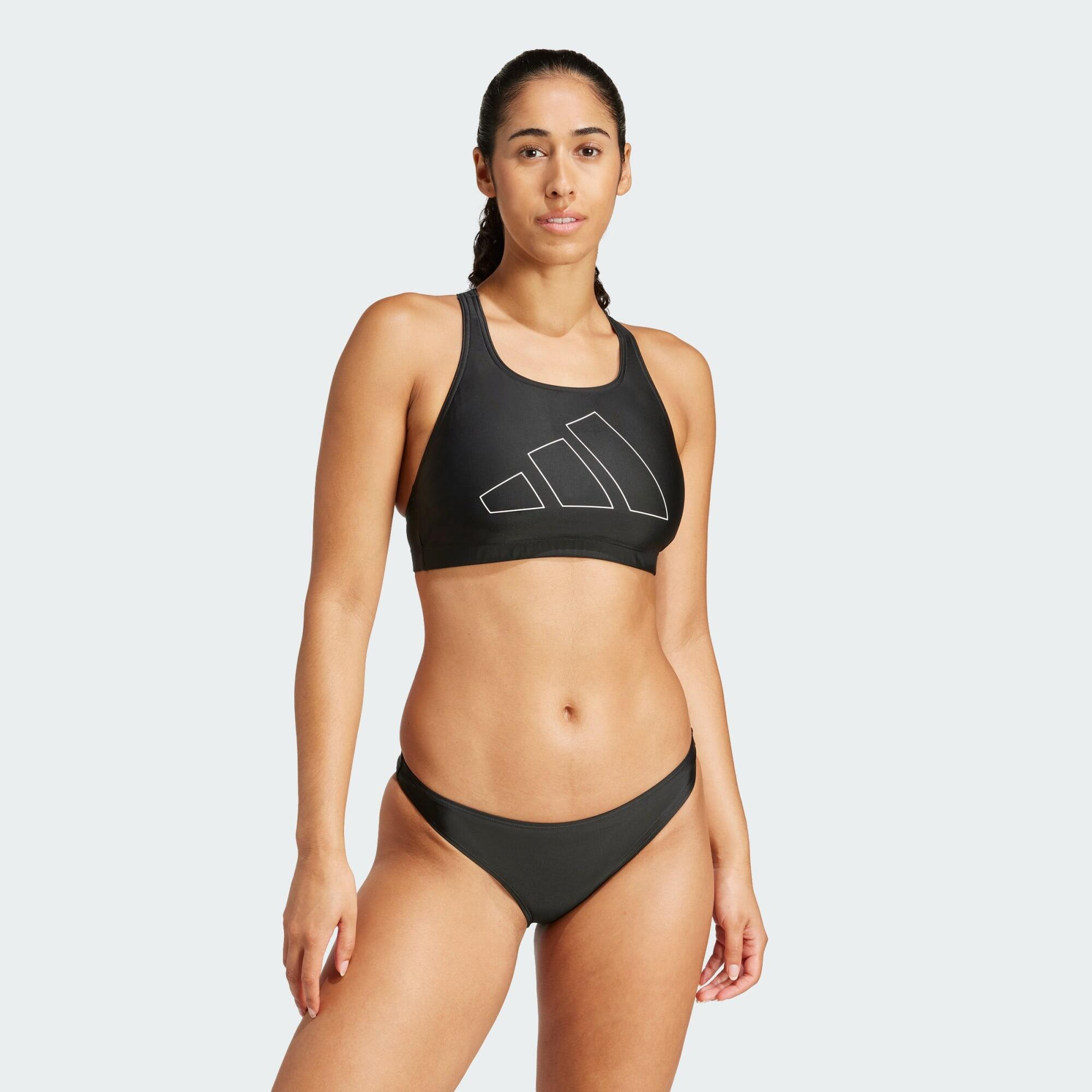ADIDAS Big Bars Y-Back Bikini Top