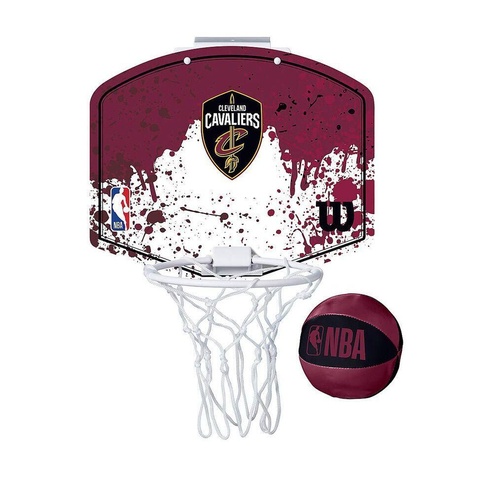 Wilson - Mini Panier De Basketball Wilson Nba Des Cleveland Cavaliers - Panier De Basket - Gris|rouge - Taille Unique - Decathlon