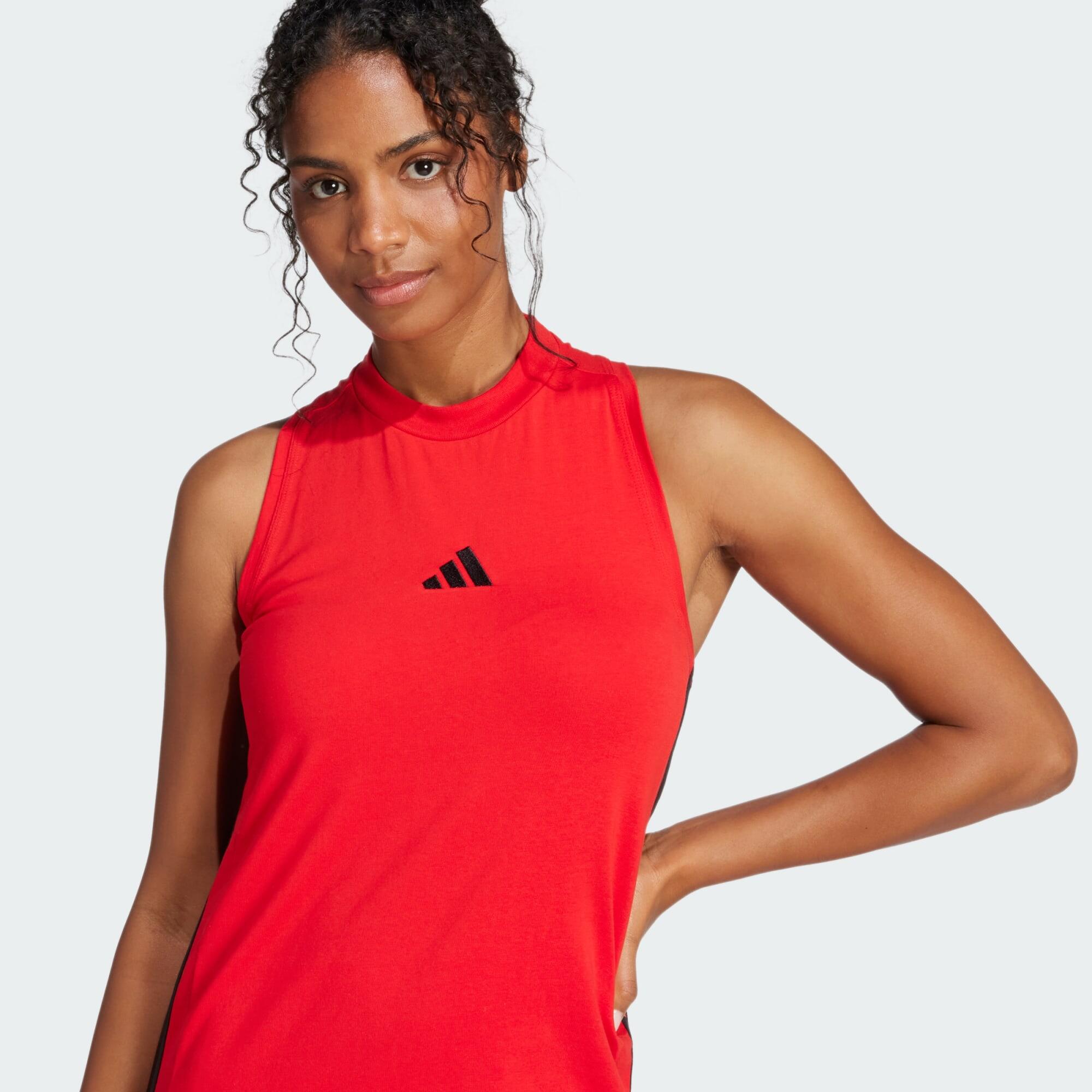 Vestido largo Essentials Racerback 3 bandas 5/7