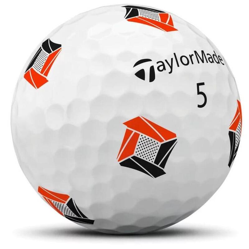 Doos met 12 TaylorMade TP5 Pix-golfballen Kleur New