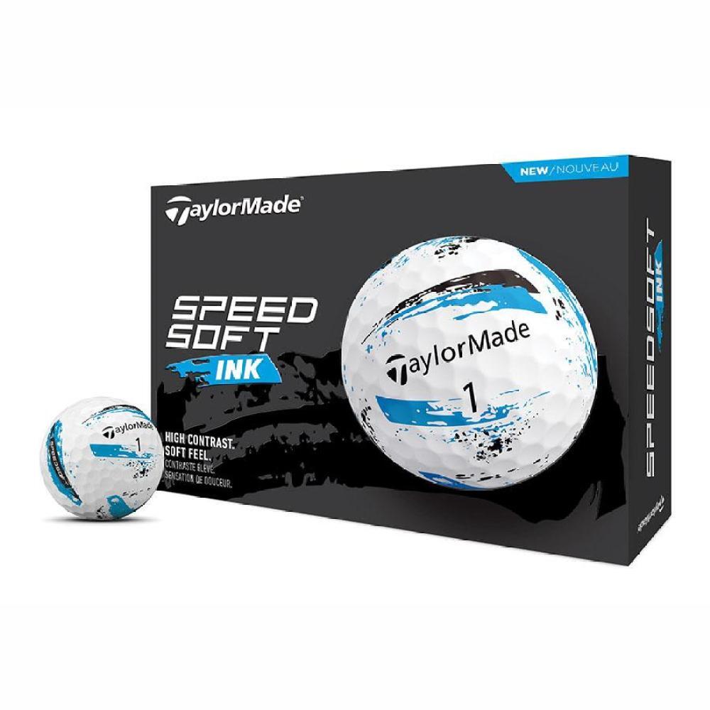Taylormade - Boite De 12 Balles De Golf Taylormade Speedsoft Ink - Balle De Golf - Blanc - Taille Unique - Decathlon
