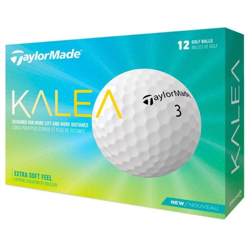 Doos met 12 Taylormade Kalea golfballen