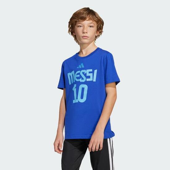 Messi Name and Number Graphic Kids T-Shirt