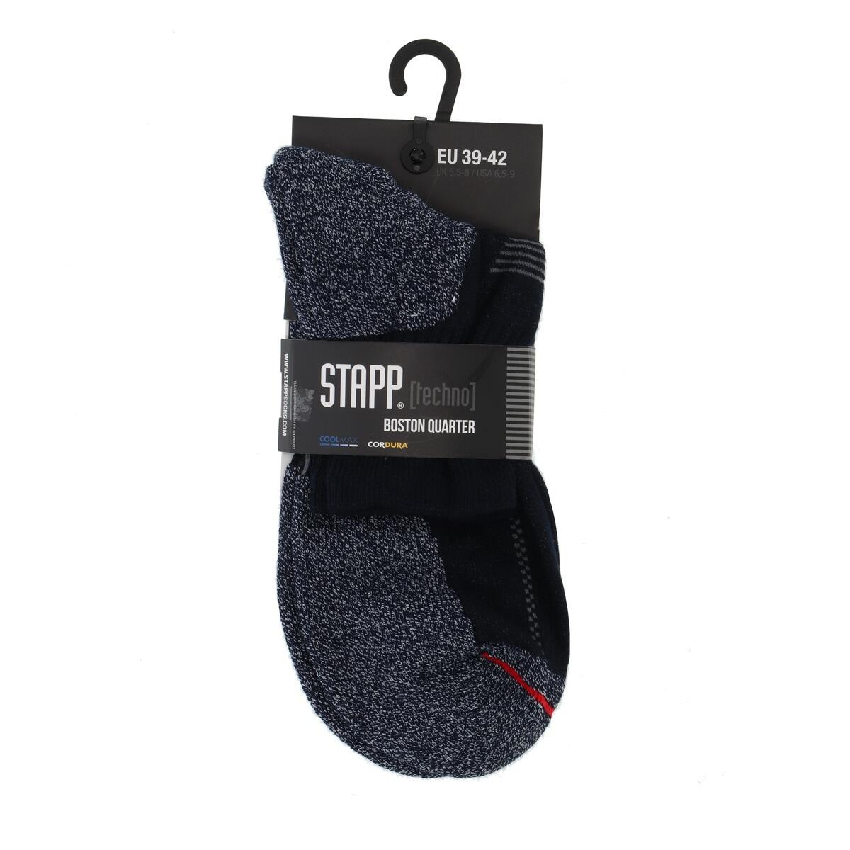 Chaussettes de randonnée - Techno Boston All Season - Lot de 3 - Bleu marine 4/4