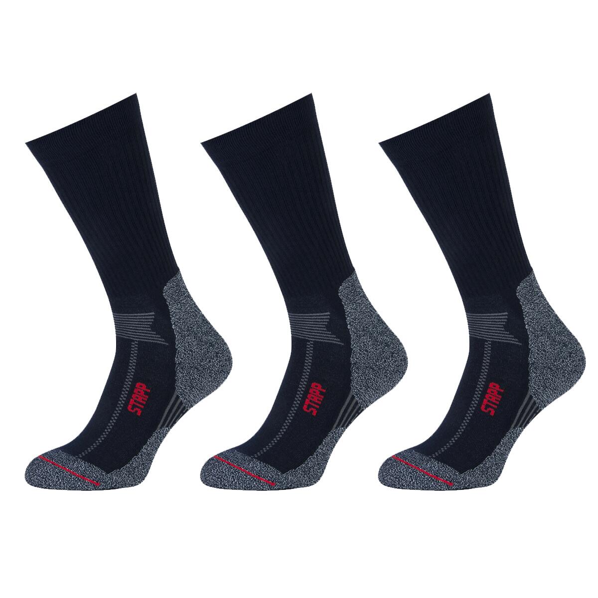 STAPP STAPP Wandelsokken Techno Boston All Season 3-pack Marine