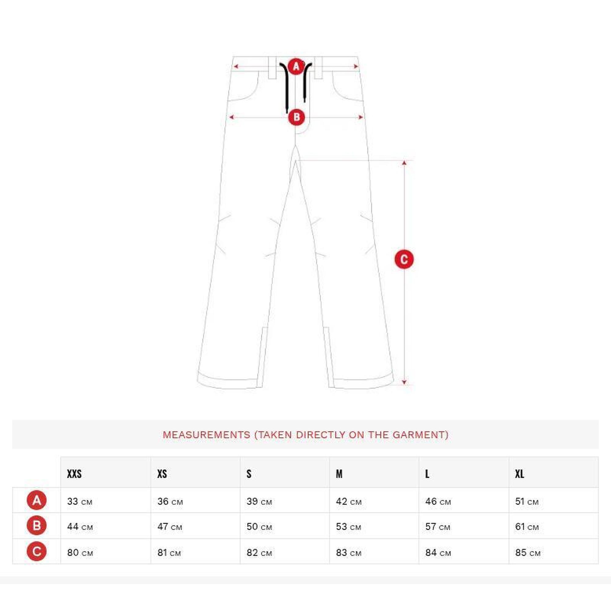 Pantalon snowboard hardshell femme