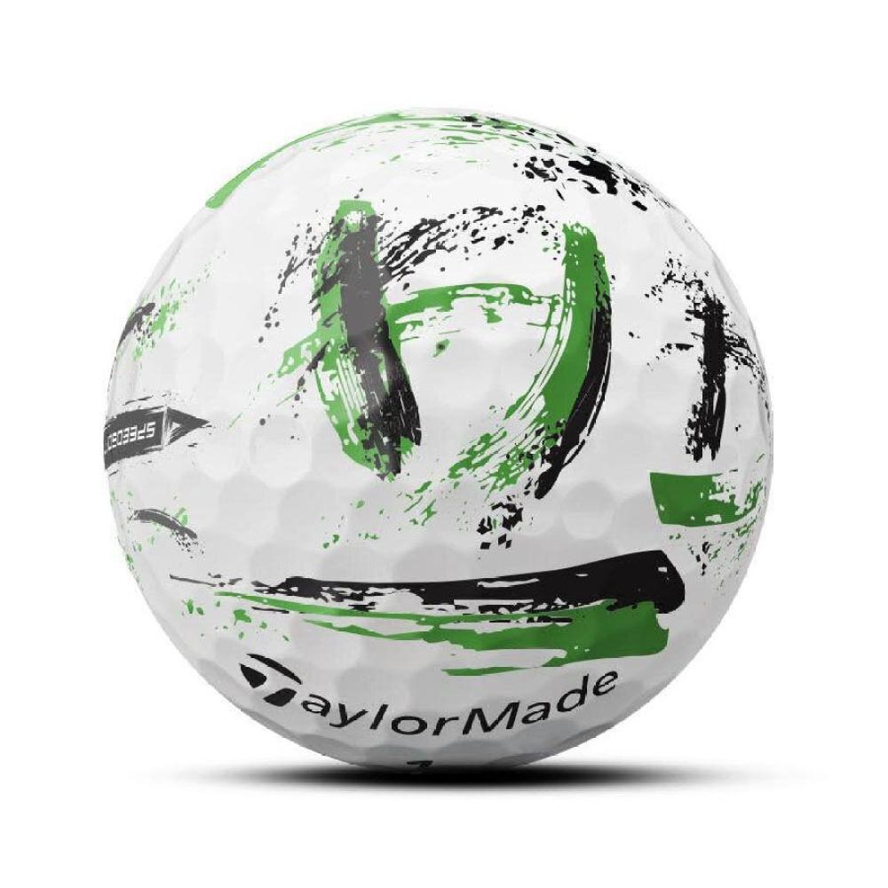 Doos met 12 Taylormade SpeedSoft Ink Golfballen 3/5