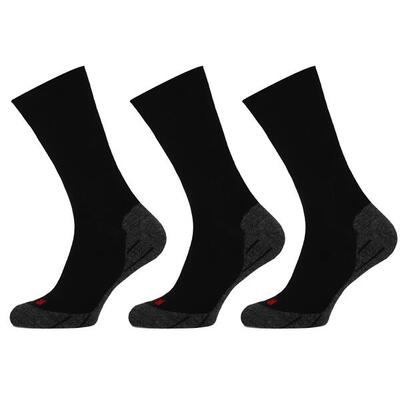 Stapp wandelsokken active walking 3-pack zwart