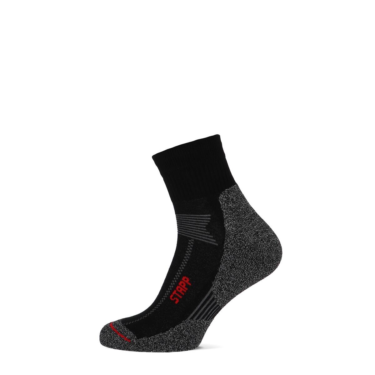 Chaussettes de randonnée Techno Boston toutes saisons - Lot de 3 - Noires 2/4