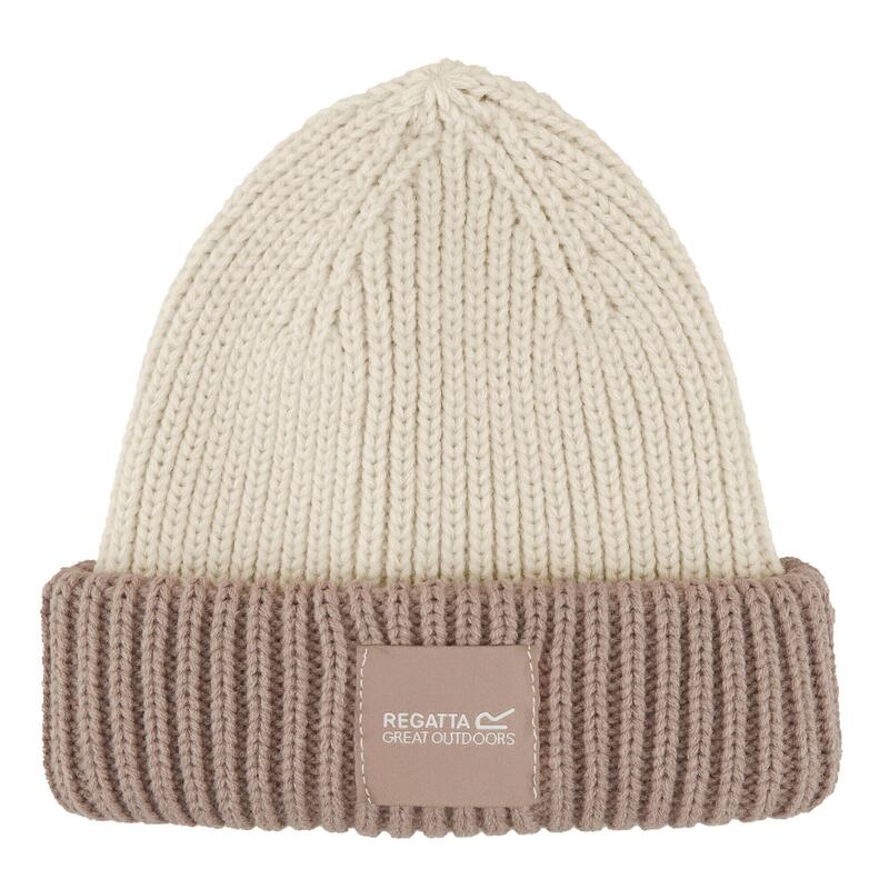 Bonnet CONNORA FISHERMAN Enfant (Vanille Claire / Taupe)