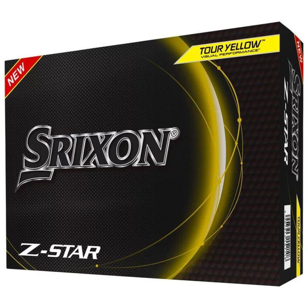 SRIXON Confezione da 12 palline da golf Z-Star Giallo