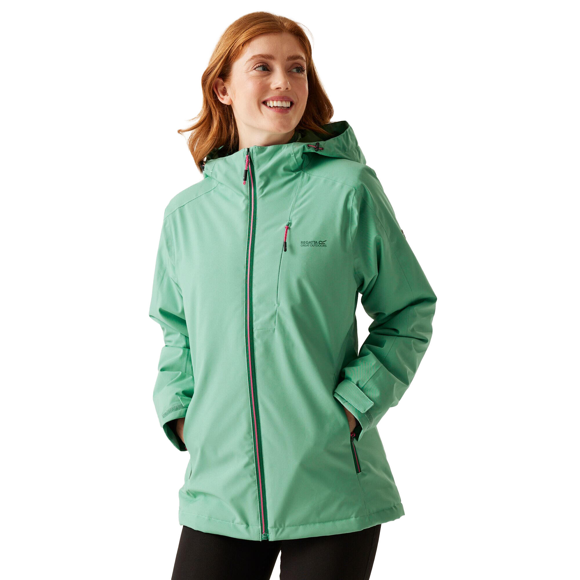 Veste Matelassée HIGHTON Femme (Vieux Vert) 4/5