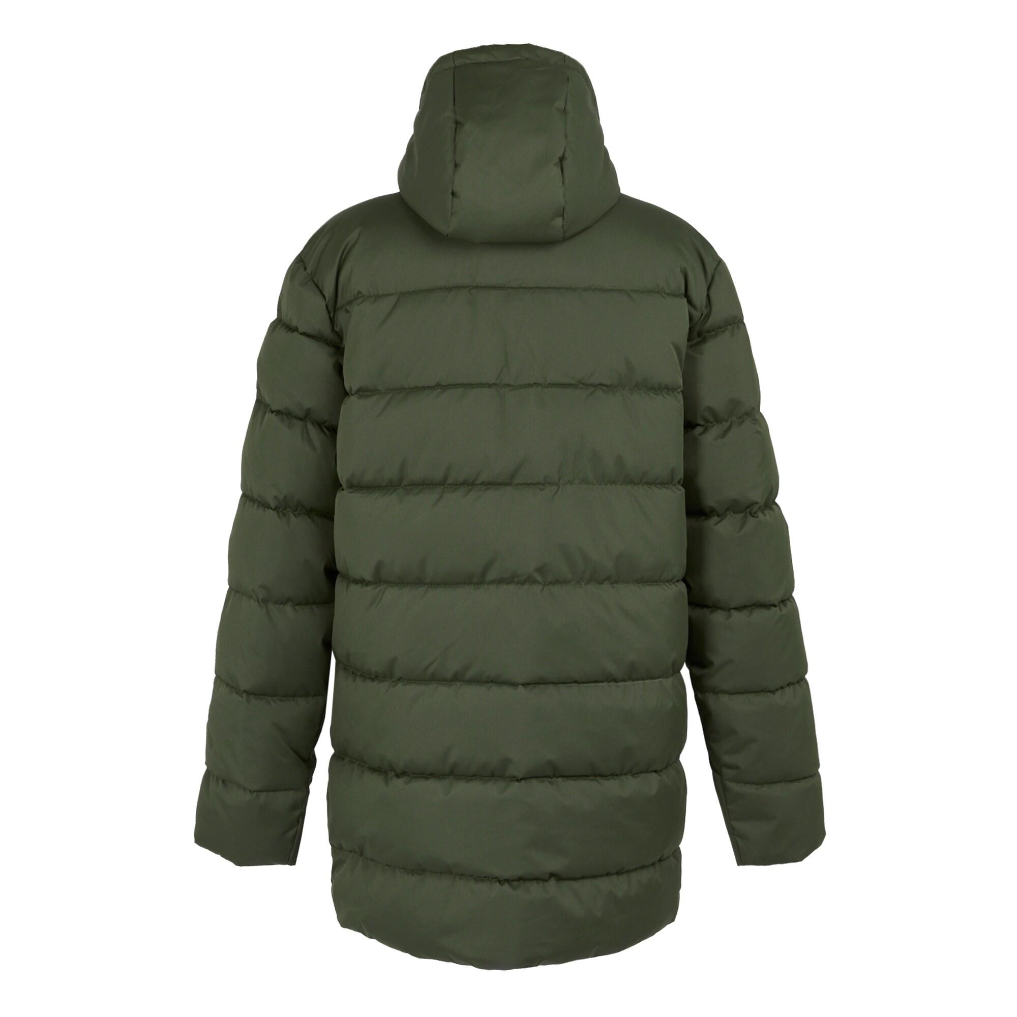 Mens Lakiver Padded Jacket (Dark Khaki) 2/5