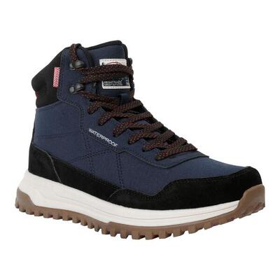 Heren mayfield suède wandelschoenen (marine / zwart)