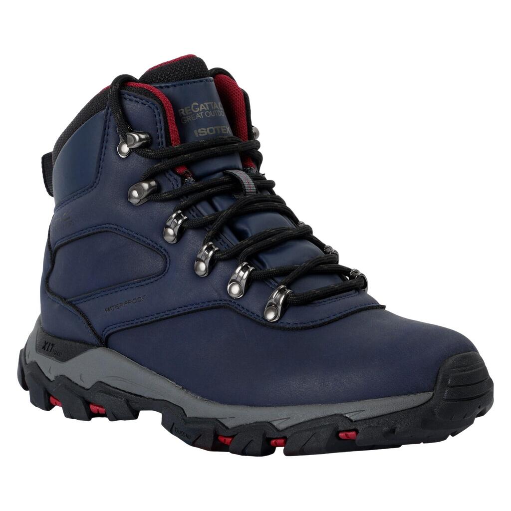 Womens/Ladies Holcombe Classic Walking Boots (Navy)