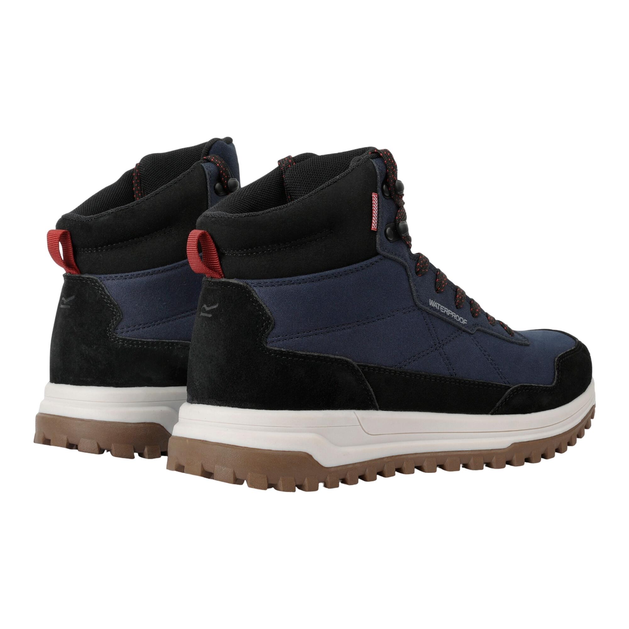 Wanderstiefel "Mayfield", Wildleder Herren Marineblau/Schwarz 2/5