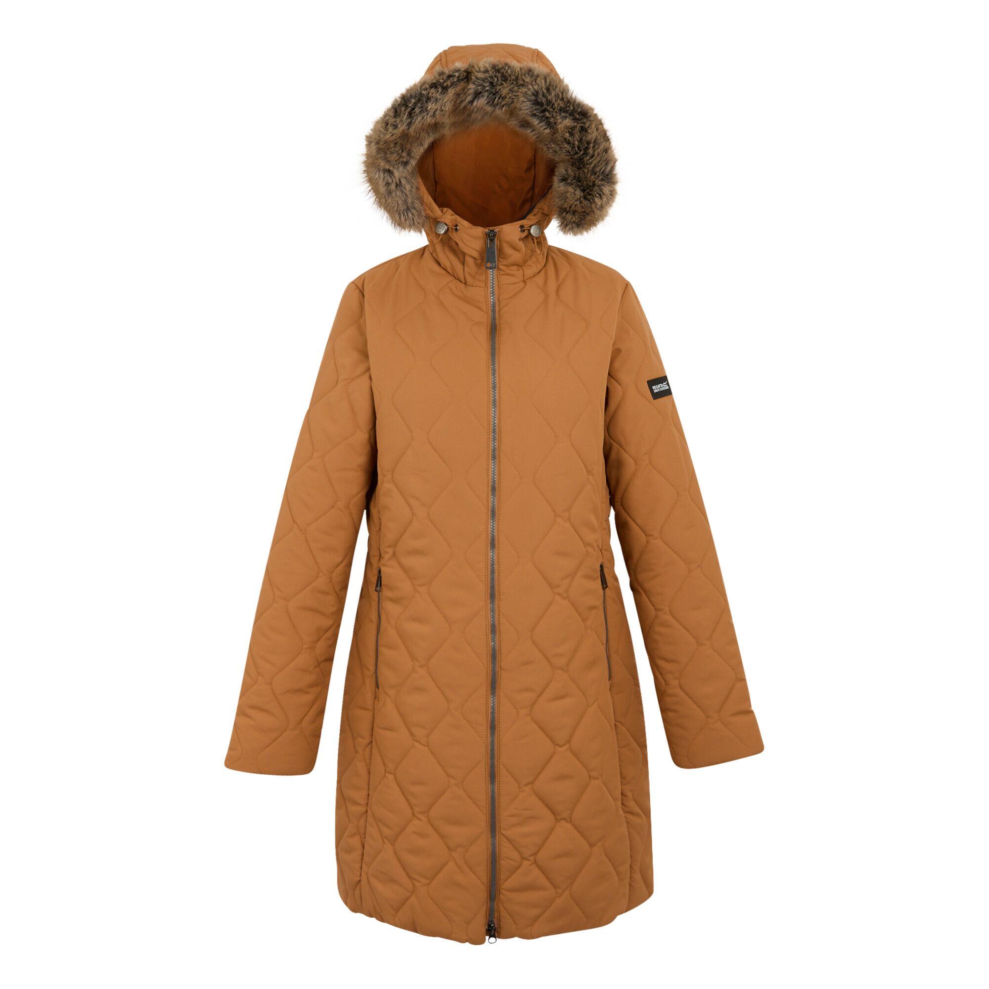 Regatta - Parka Fritha Femme (marron Clair) - Veste - Beige|kaki - 52 2xl - Decathlon