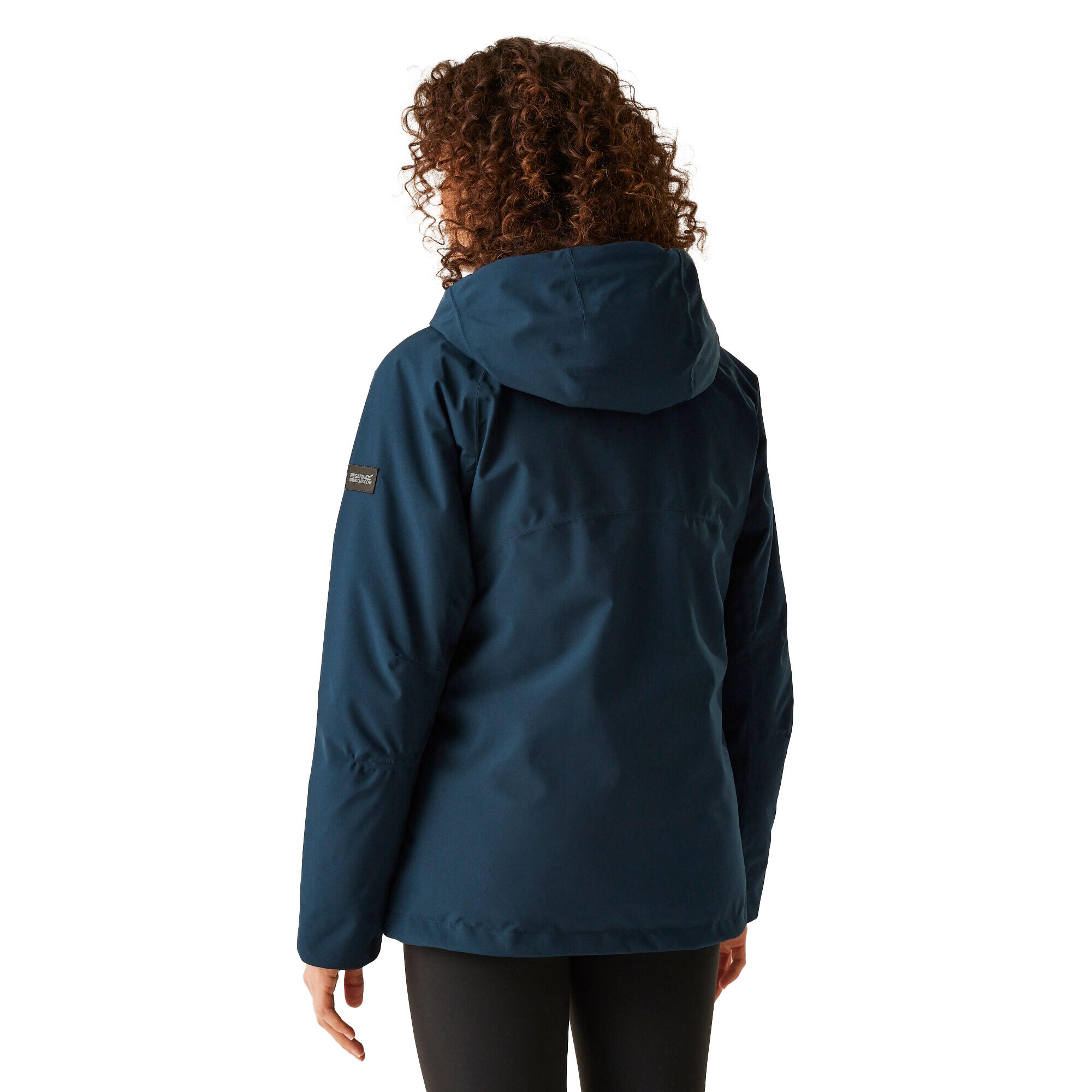 Womens/Ladies Reeah Insulated Jacket (Navy/Clear Sky) 3/5
