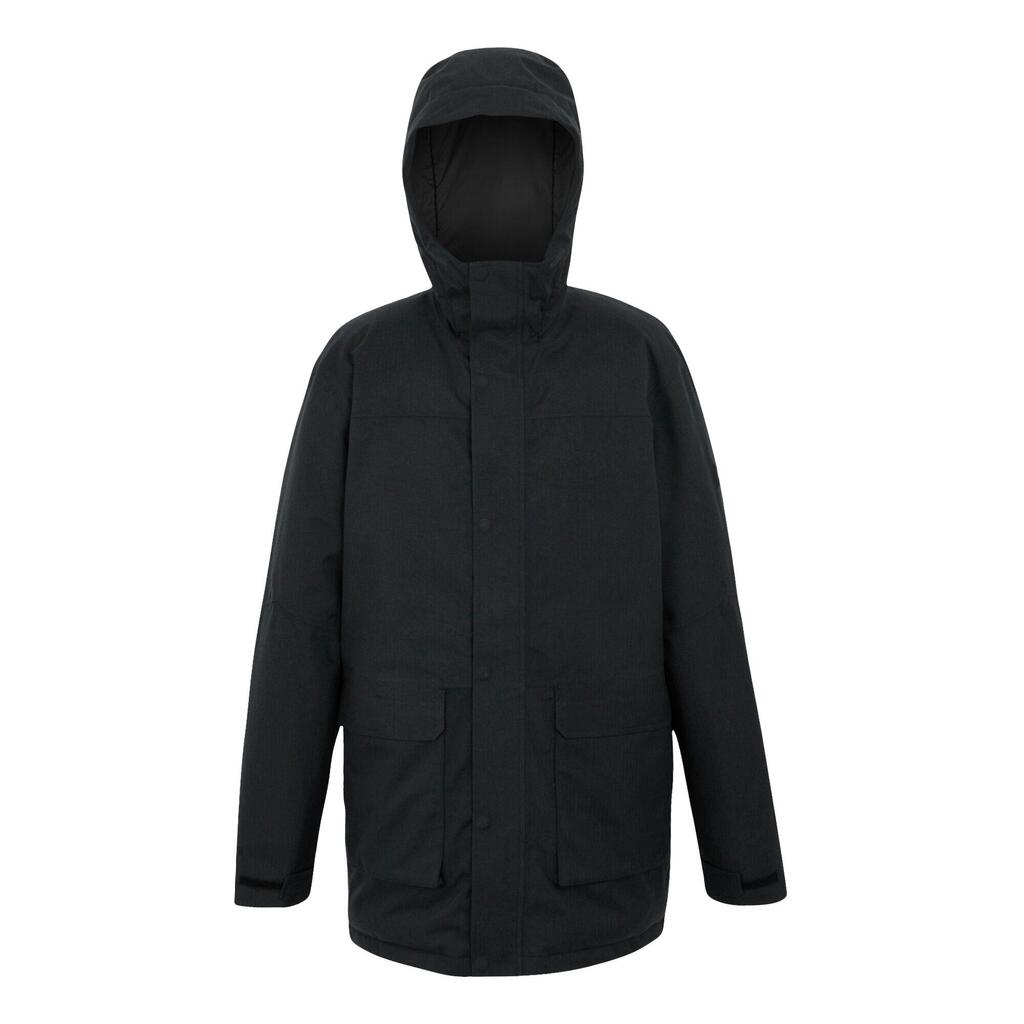 Mens Ezdale Waterproof Insulated Jacket (Black Marl/Black)