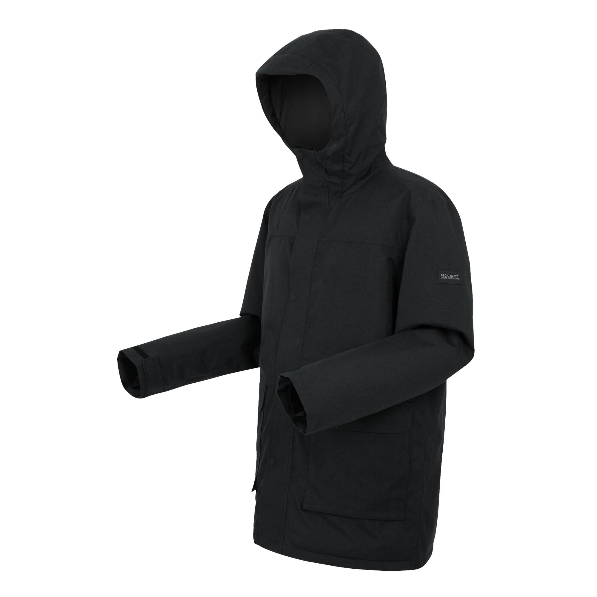 Veste Isolée EZDALE Homme (Noir Chiné / Noir) 3/5