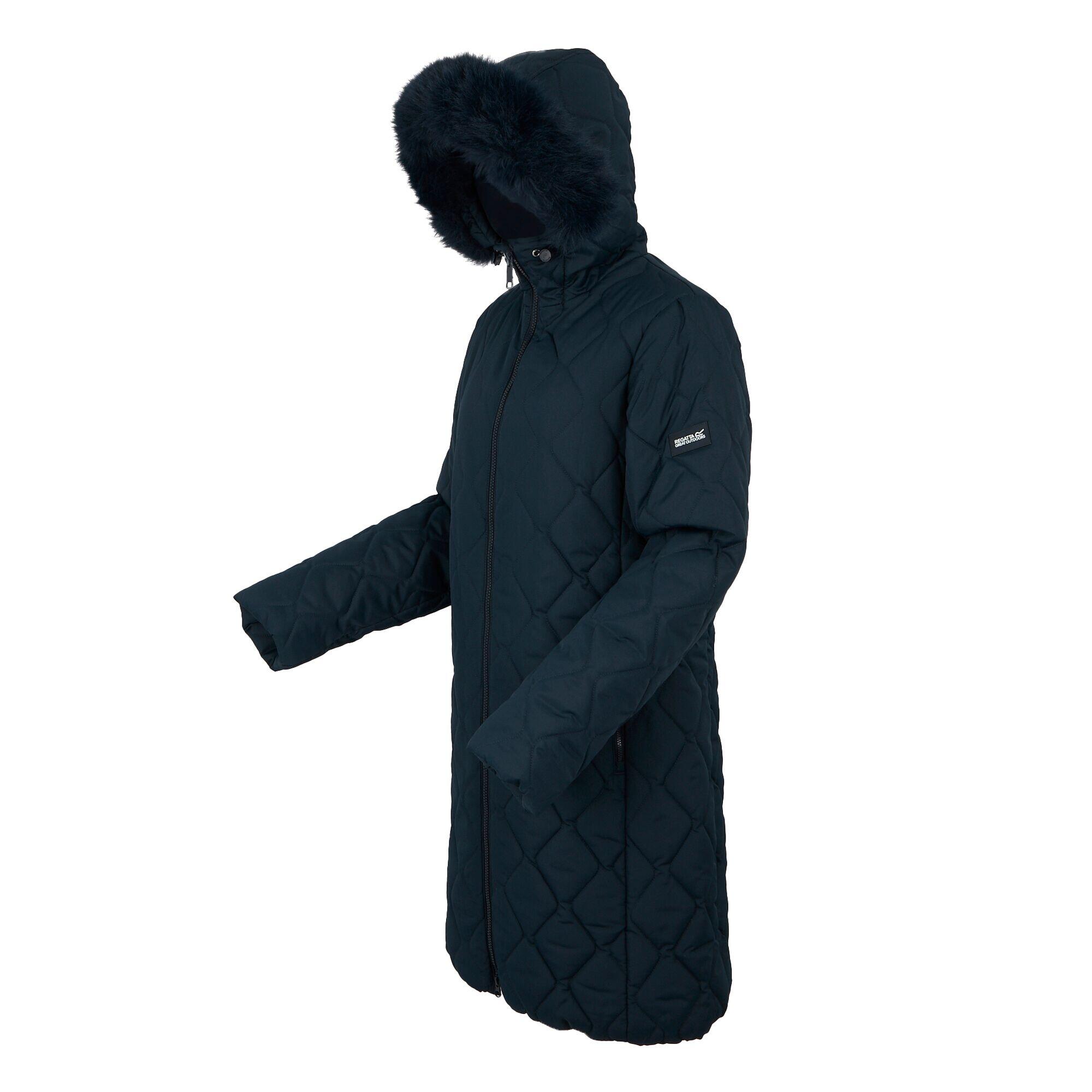 Parka FRITHA Femme (Bleu Marine) 4/5