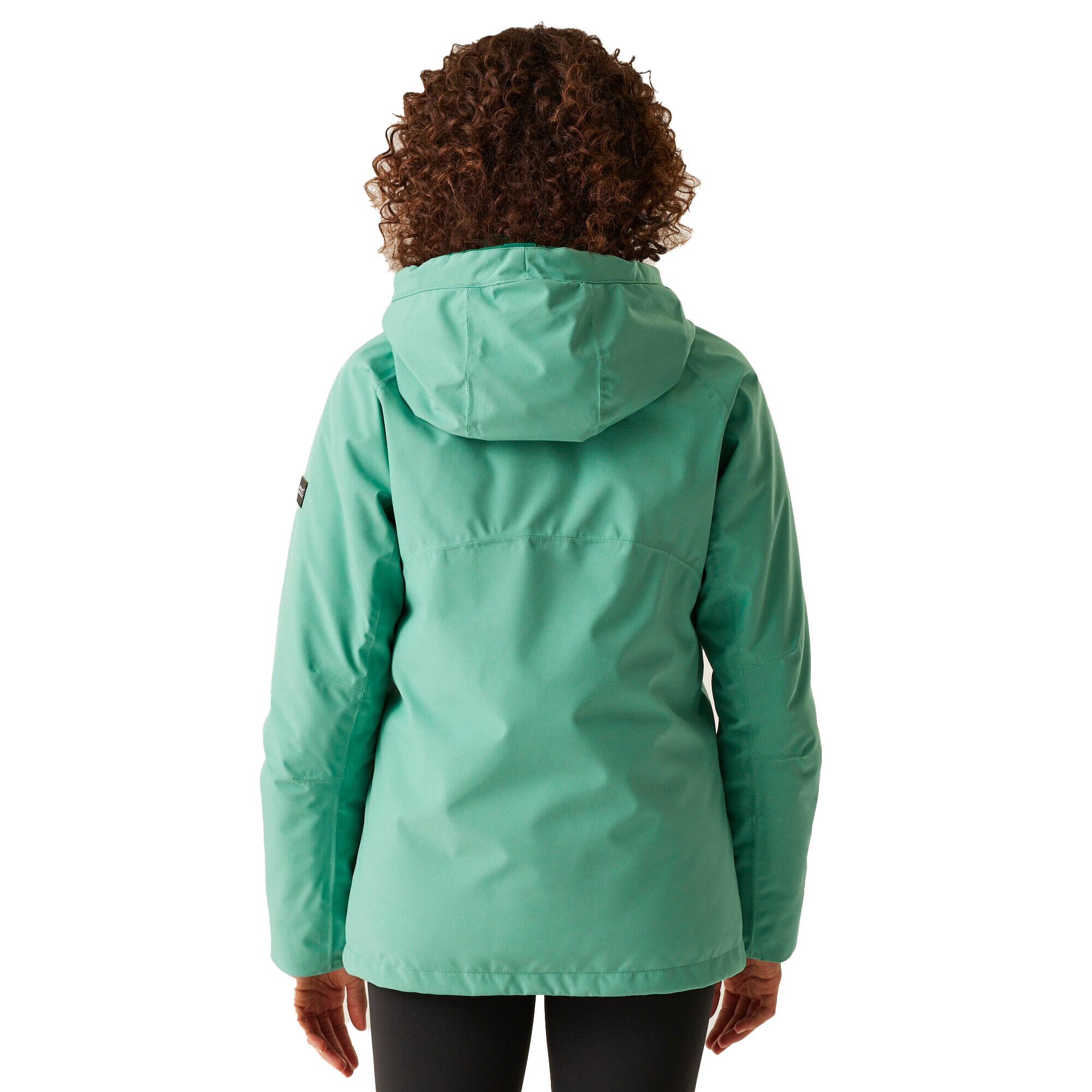 Dames Reeah geïsoleerde jas (Stoffig groen/Rijnbos/Groen) 3/5