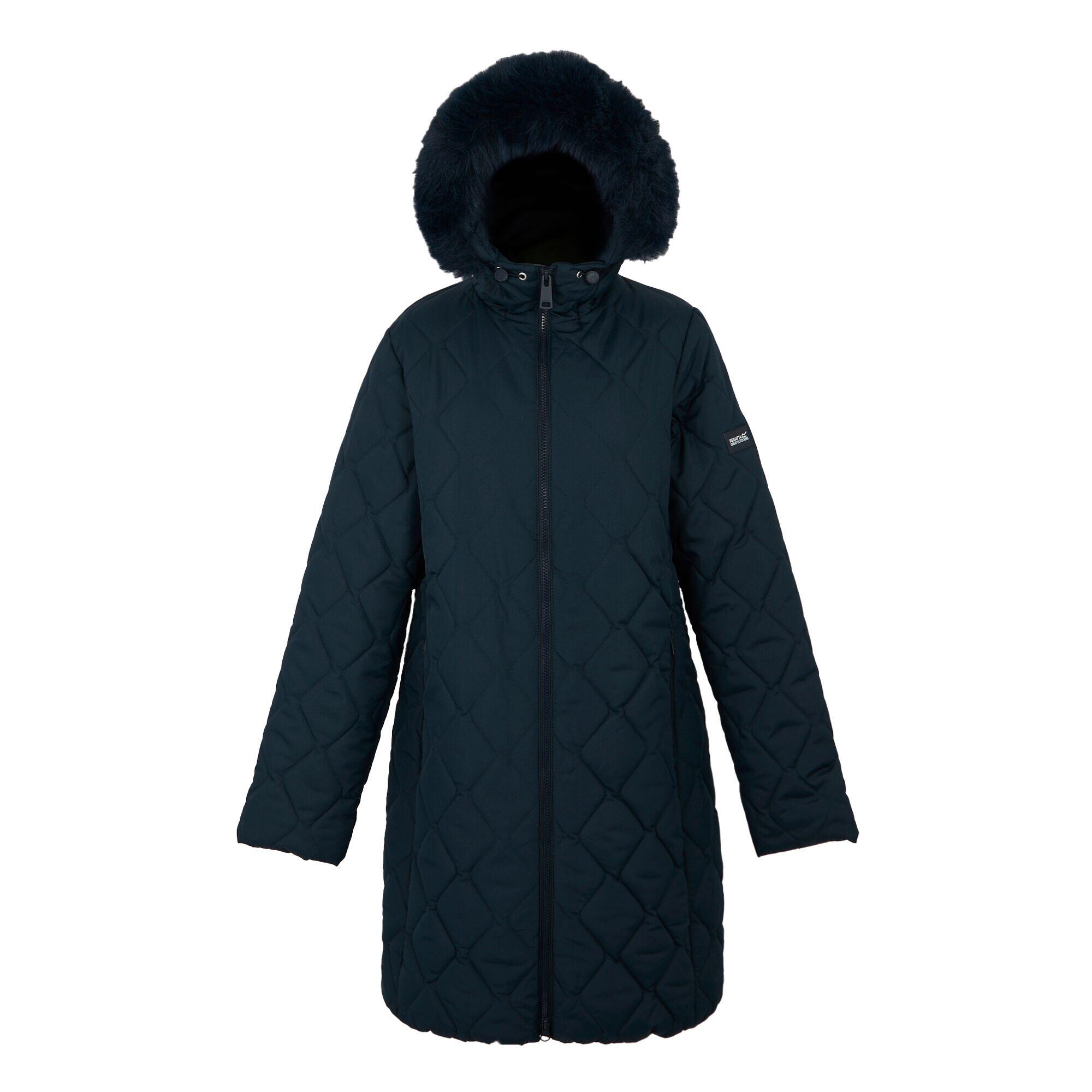 Regatta - Parka Fritha Femme (bleu Marine) - Veste - Bleu - 48 Xl - Decathlon