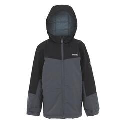 Veste Matelassée HIGHTON Enfant (Gris Phoque / Noir)