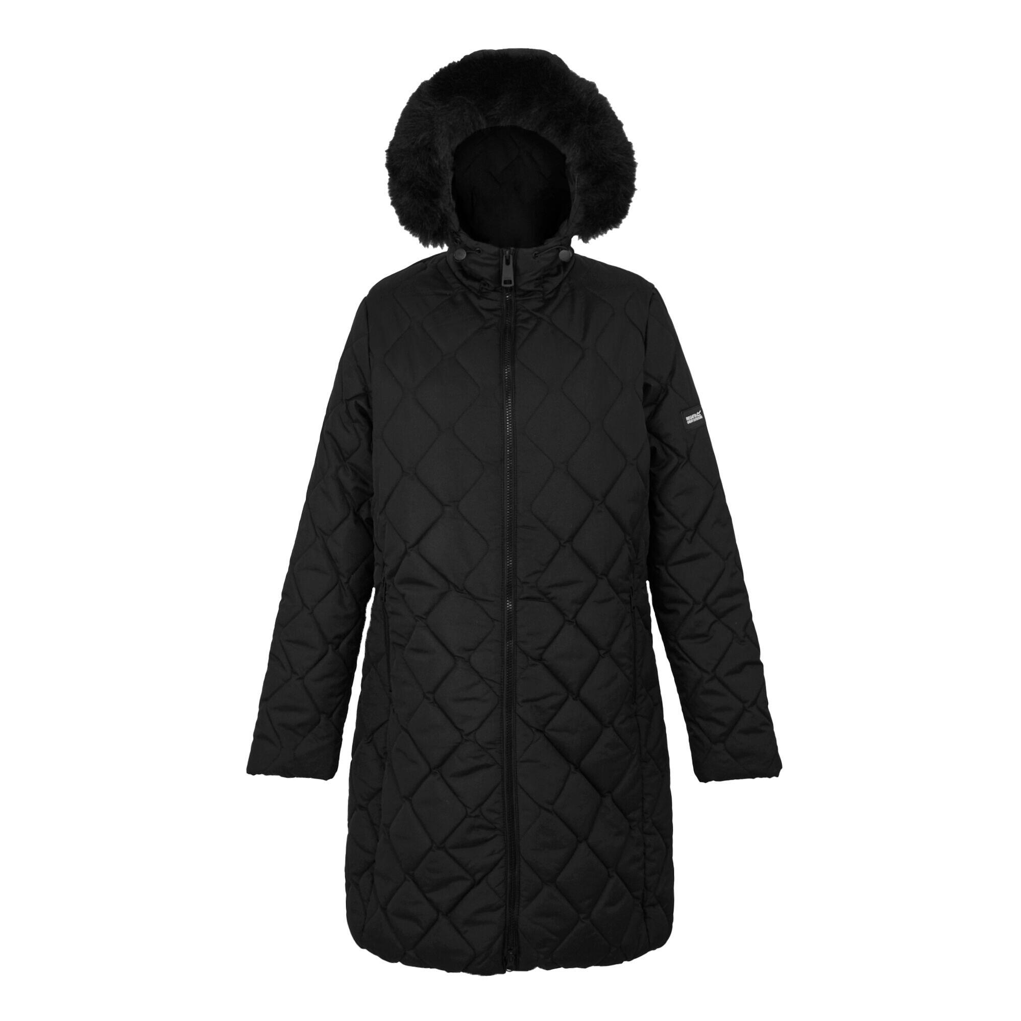 REGATTA Womens/Ladies Fritha III Insulated Parka (Black)