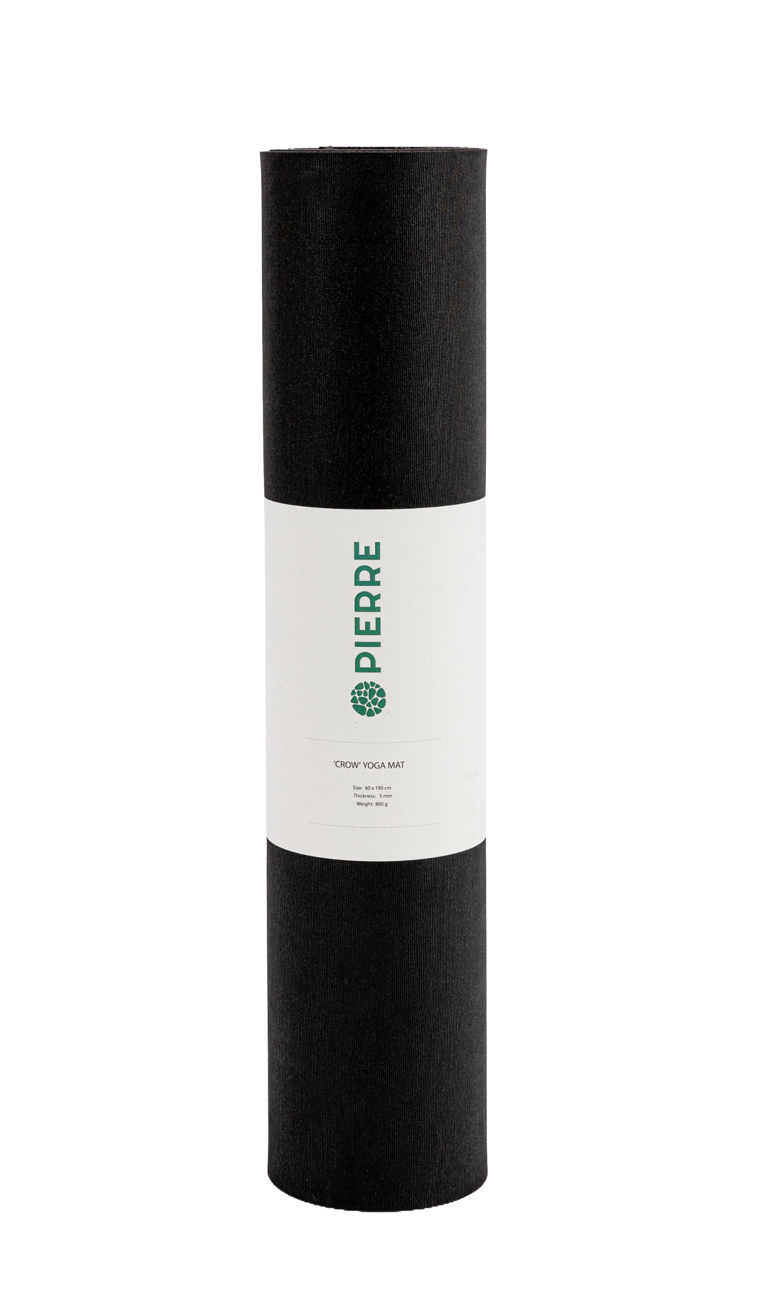 Set de 10 tapetes de ioga - preto - 100% eva reciclado - 190x60x0,5cm - leve