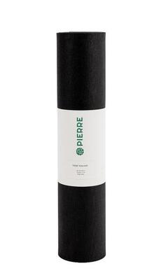 'crow' yogamat - zwart - 100% recycled eva - 190x60x0.5cm