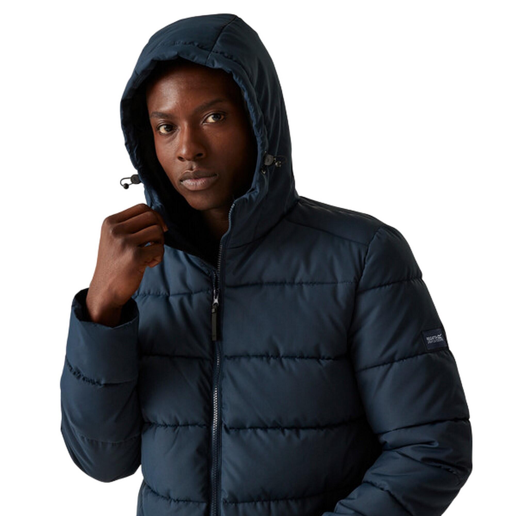 Mens Lakiver Padded Jacket (Navy) 3/5