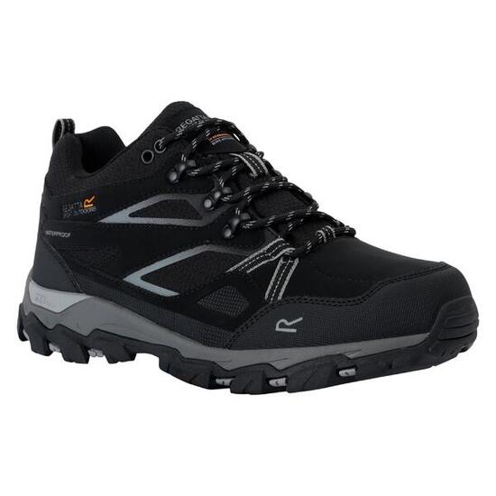 Heren Holcombe 3 Laag Wandelschoenen (Zwart/Graniet)