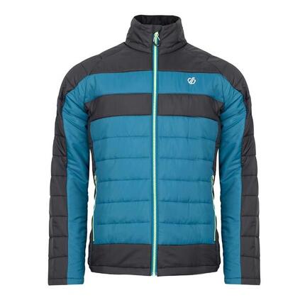 Veste Matelassée DESCENDING Homme (Bleu Sarcelle / Noir)