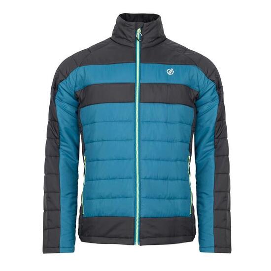 Veste Matelassée DESCENDING Homme (Bleu Sarcelle / Noir)