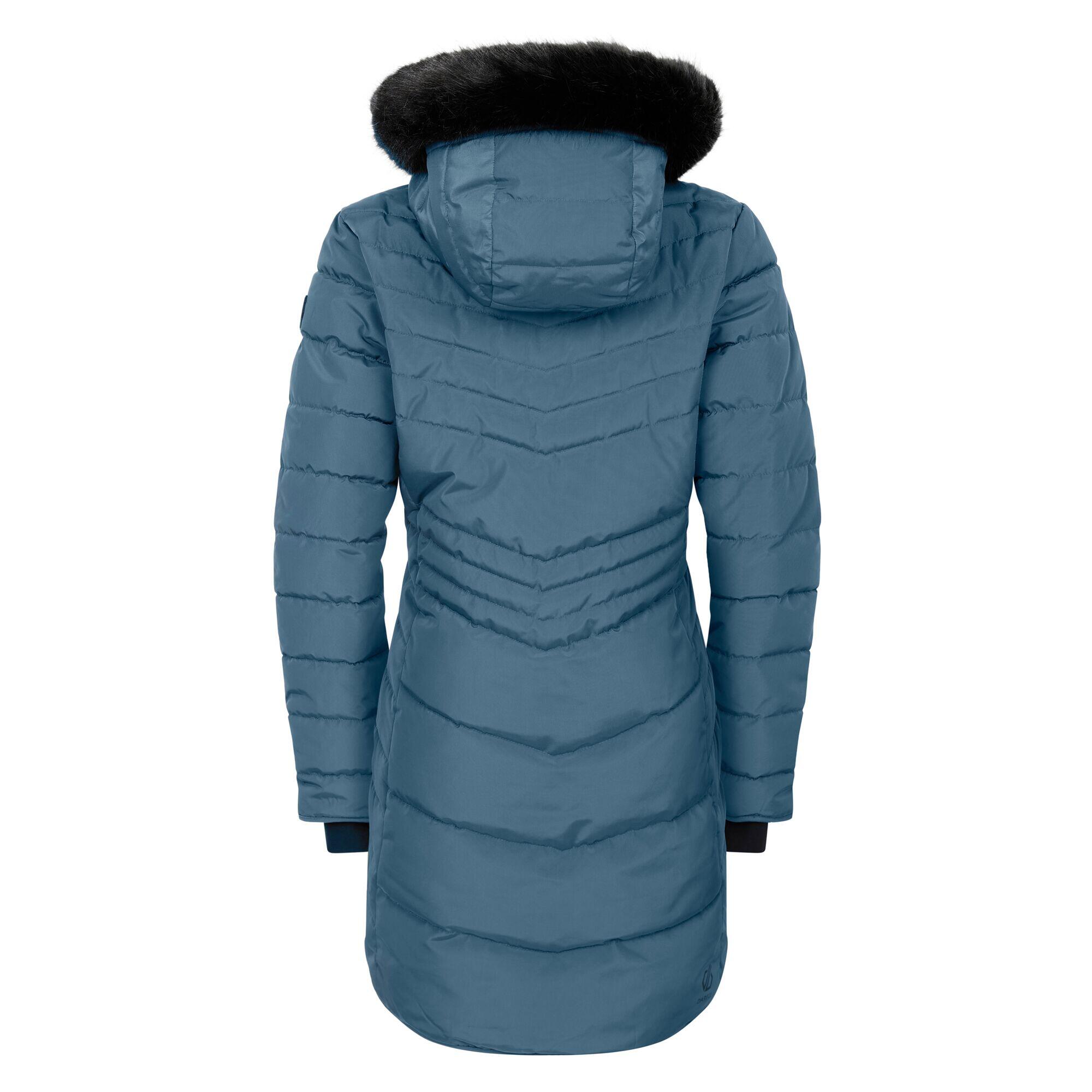 "Striking IIII" Steppjacke MidiLänge für Damen Oriongrau 2/5