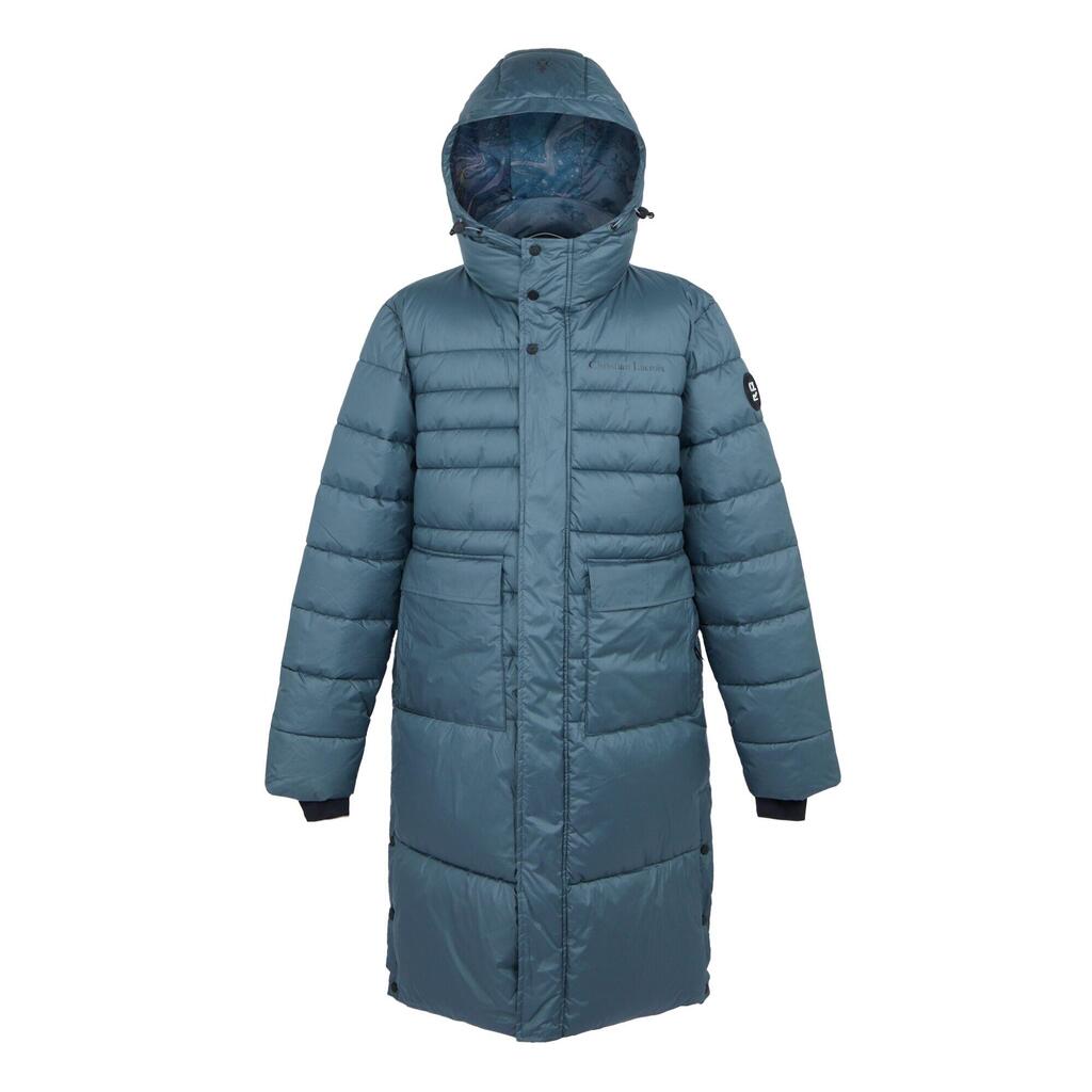 Mens Christian Lacroix Collongues Long Length Padded Jacket (Stormy Weather)