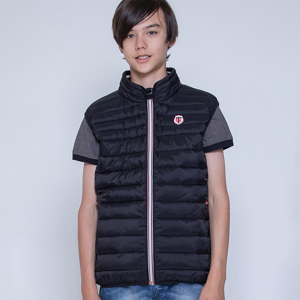 Kinder-bodywarmer Zonder Mouwen Stade Toulousain Body Warmer Lark 1/4