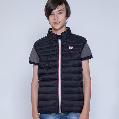 Kinder-bodywarmer zonder mouwen stade toulousain body warmer lark