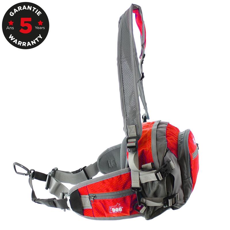 Ceinture multiusage VENTOUX rouge, randonnée, trek  gamme UPKA