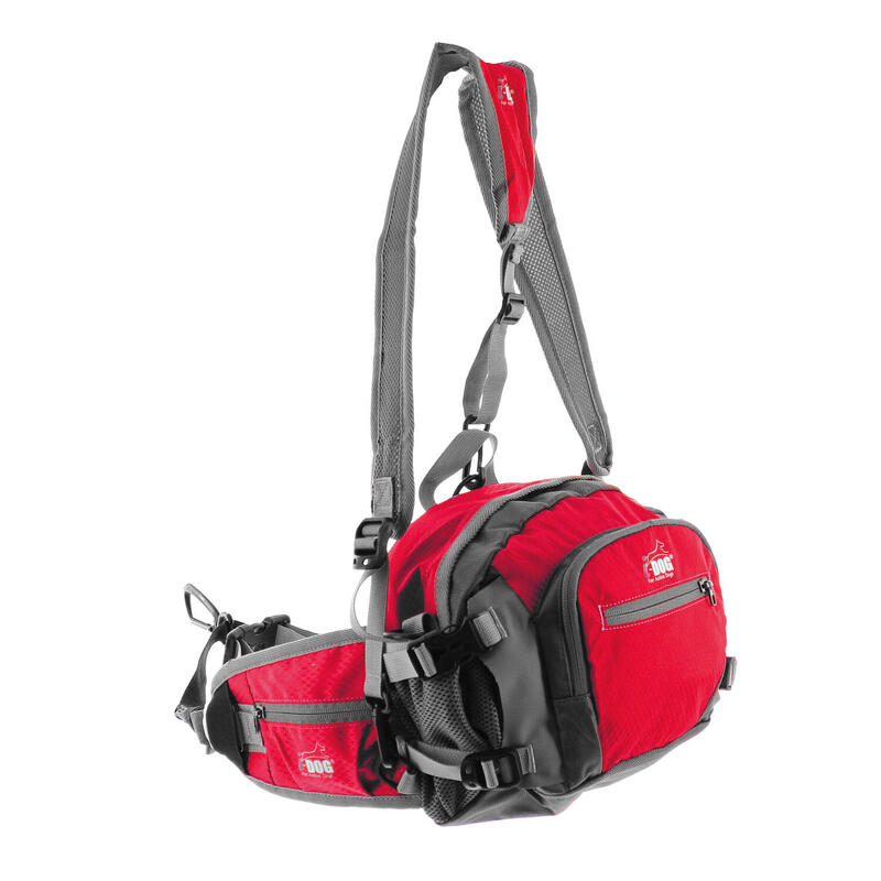 Ceinture multiusage VENTOUX rouge, randonnée, trek  gamme UPKA