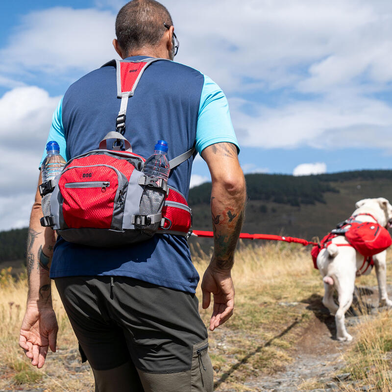 Ceinture multiusage VENTOUX rouge, randonnée, trek  gamme UPKA